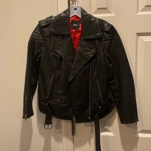 ASOS Leather Motor Jacket